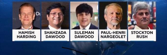 TITAN SUBMERSIBLE IMPLOSION - Fatalities