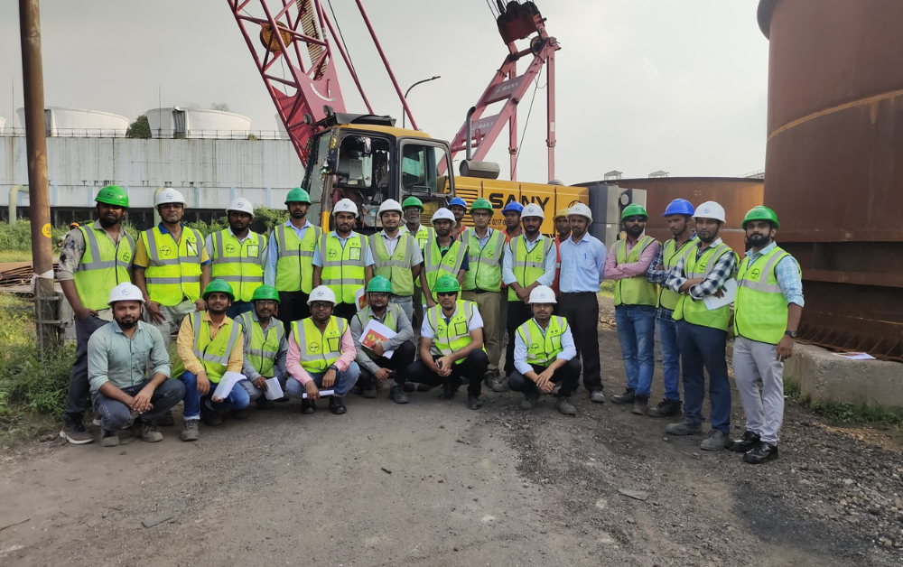 Scaffolding Training at L&T Varanasi