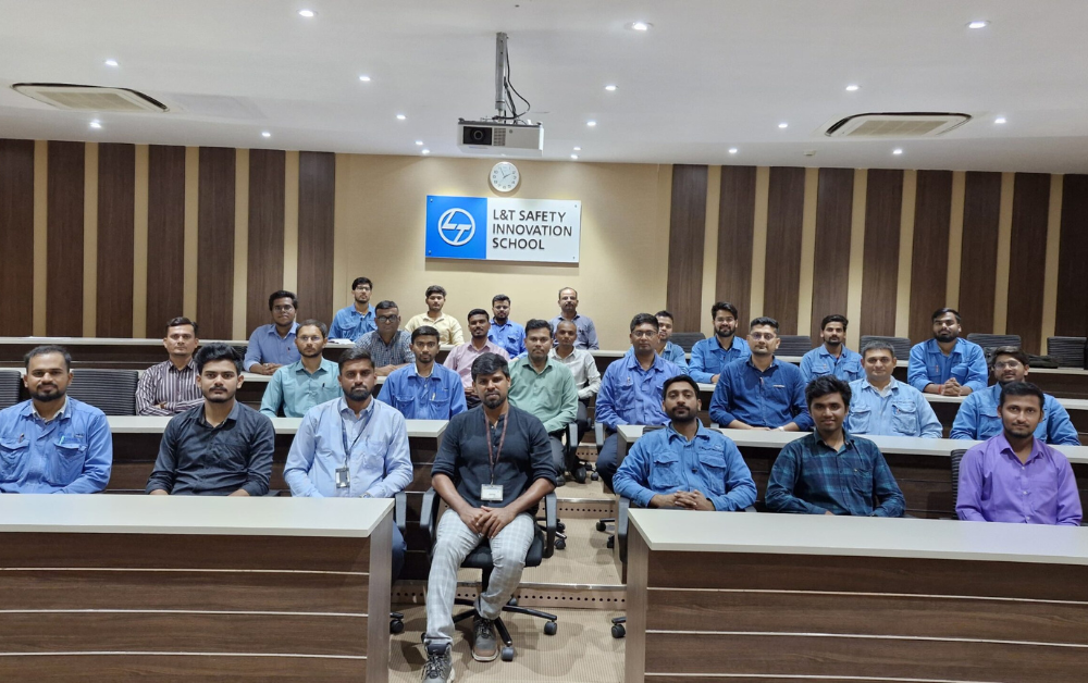 Scaffolding Lifting & Rigging Training at L&T Gujarat