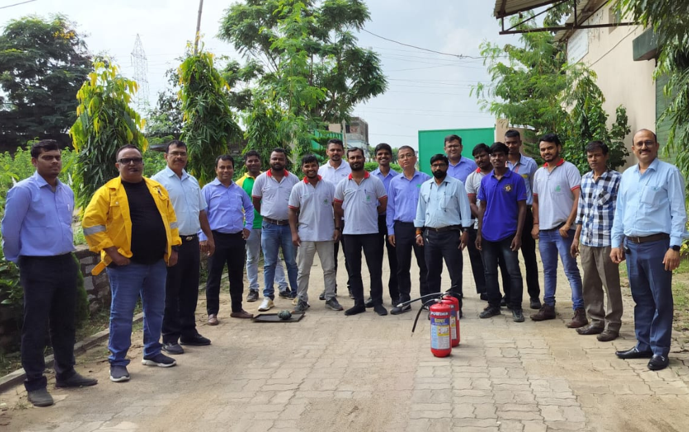 Emergency training - Fire safety - Ranchi PMS 14 Elements at Mundra LPG Terminal